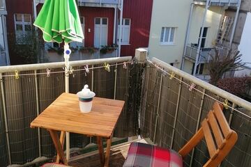 Am Wismarer Markt mit Balkon - ABC329 Am Wismarer Markt mit Balkon - ABC329